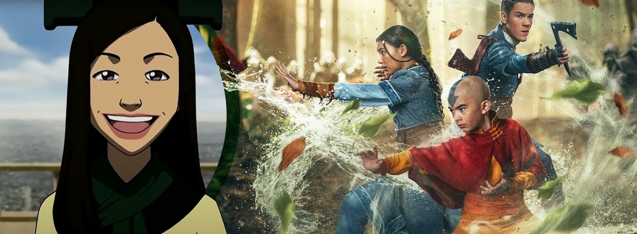 „Nie ma wojny w Ba Sing Se”. Avatar: The Last Airbender Netflixa ogłosił nową obsadę 2. sezonu, w którym zobaczymy sceny nieobecne w oryginale, źródło grafiki: Awatar: Legenda Aanga, Michael Dante DiMartino i Bryan Konietzko, Nickelodeon, 2005 / Avatar: The Last Airbender, Albert Kim, Netflix, 2024.