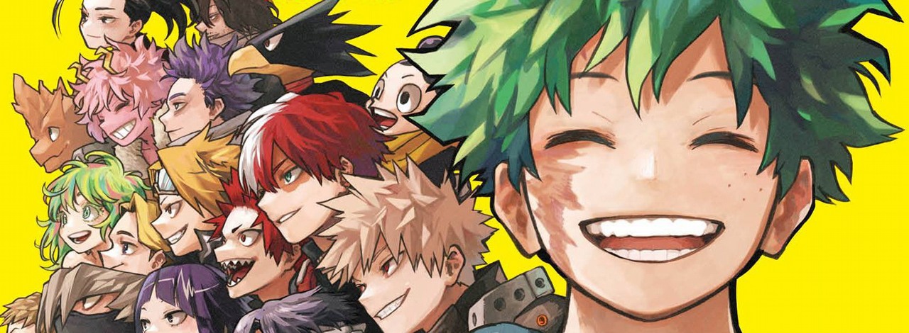 To jeszcze nie koniec My Hero Academia. Ukaże się nowy epilog, kontynuujący wydarzenia z finału, źródło grafiki: My Hero Academia, Kohei Horikoshi, Shueisha, 2014.
