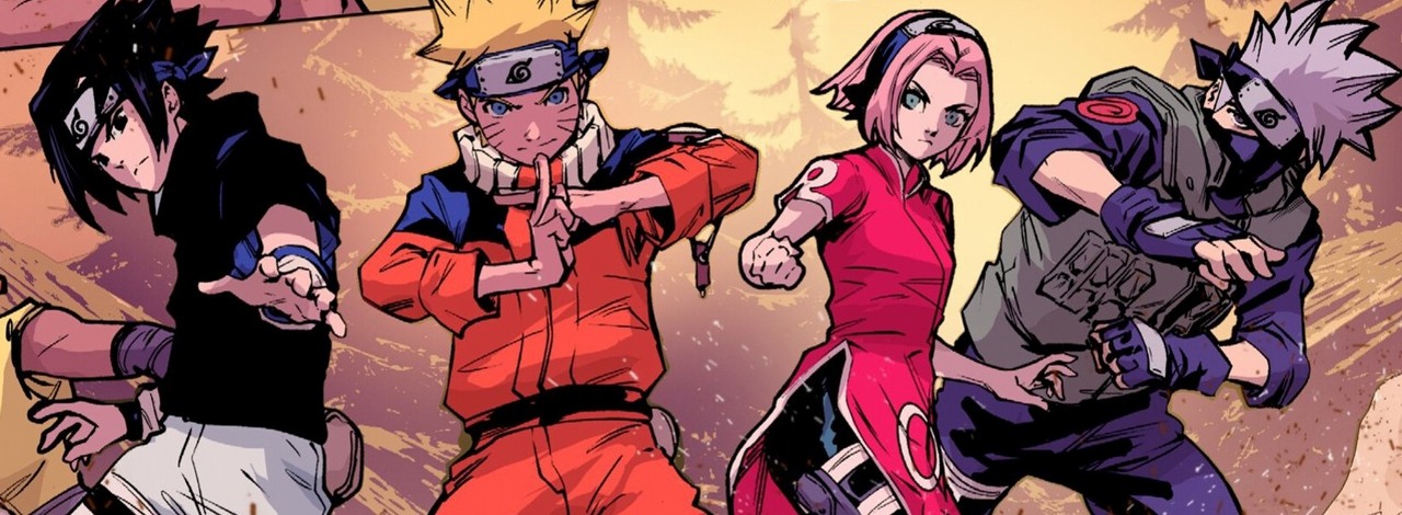 W nowym komiksie Naruto ujawniono przeszłość  Kakashiego, której Masashi Kishimoto nie przewidział, źródło grafiki: Teenage Mutant Ninja Turtles x Naruto, Caleb Goellner, Jorge Jiménez i Hendry Prasetya, IDW Publishing i Viz Media, 2024.