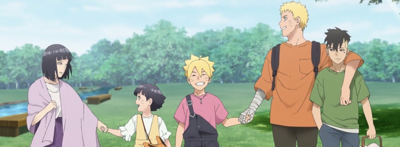 W Boruto: Two Blue Vortex nad rodziną Uzumaki wisi widmo masakry, źródło grafiki: Boruto: Naruto Next Generations, Studio Pierrot, 2017.