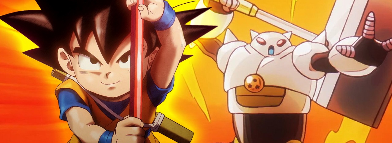 Nawet Goku niepokoją jego nowi przeciwnicy. Dragon Ball Daima sugeruje, jaką siłę posiadają Tamagami, źródło grafiki: Dragon Ball Daima, Toei Animation, 2024.