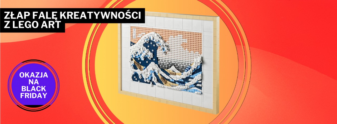 Amazon uczy, jak się robi Black Friday i obniża cenę jednego z najpiękniejszych zestawów LEGO Art o ponad 130 zł, źródło grafiki: LEGO, materiały promocyjne.