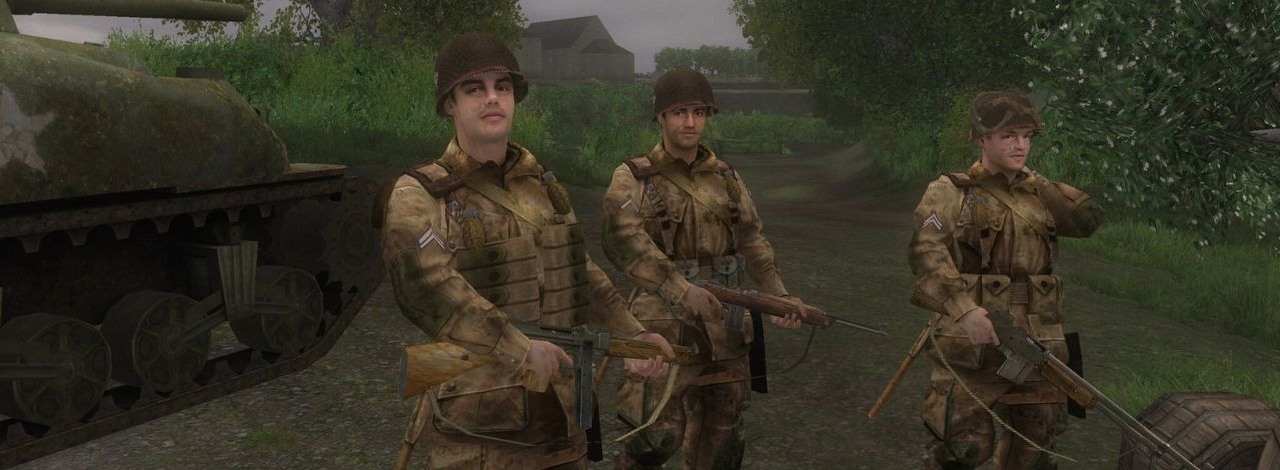 Gracze zaczynają tęsknić za zapomnianą serią drugowojennych strzelanek. Jej powrót mógłby być odtrutką na przaśnego CoD-a, źródło grafiki: Gearbox Software.