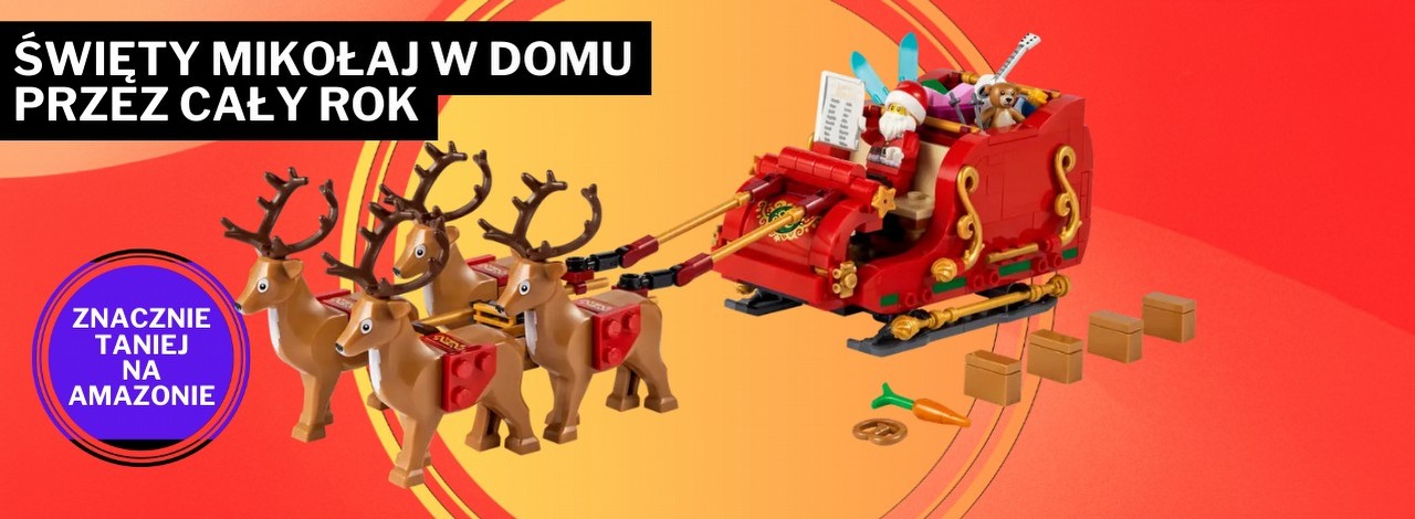 To ostatnia szansa, by otrzymać ten tani zestaw przed Bożym Narodzeniem. Święty Mikołaj firmy LEGO tylko wzmacnia magię świąt, źródło grafiki: LEGO; materiały promocyjne.