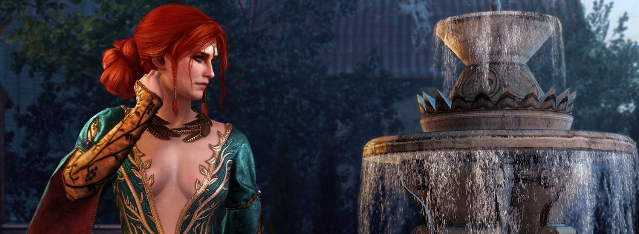 Twórcy Wiedźmina 3 mieli w planach umieszczenie w grze ślubu Triss. W roli małżonka nie byłby jednak Geralt, źródło grafiki: CD Projekt RED.
