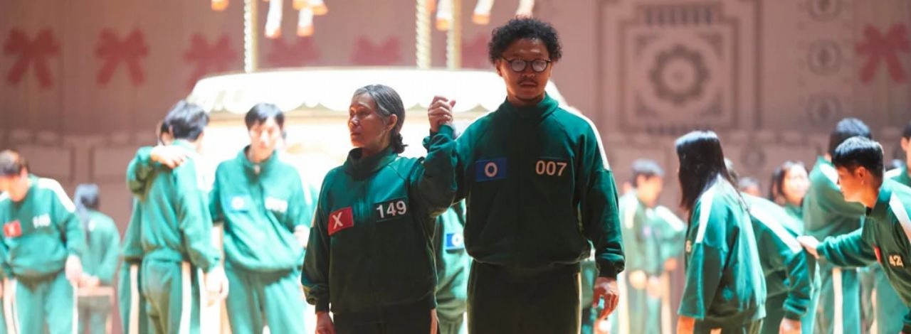 Nr 1. Netflixa we wszystkich krajach. Squid Game to pierwszy serial, który dokonał takiego wyczynu, źródło grafiki: Netflix.