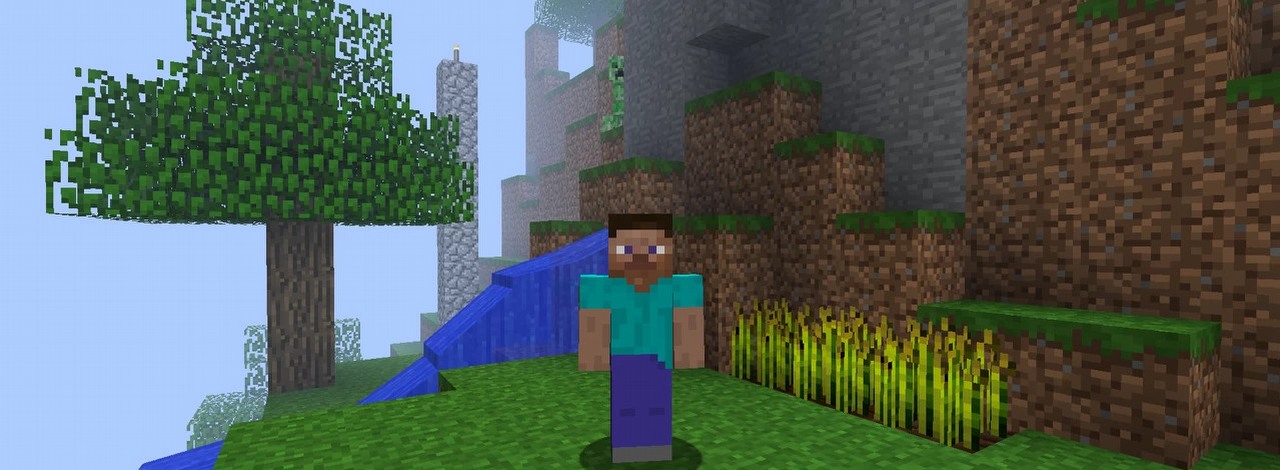 Wielu graczy tęskni za „creepy erą” Minecrafta. Ograniczenia gry doprowadziły do eksplozji kreatywności fanów, źródło grafiki: Mojang.