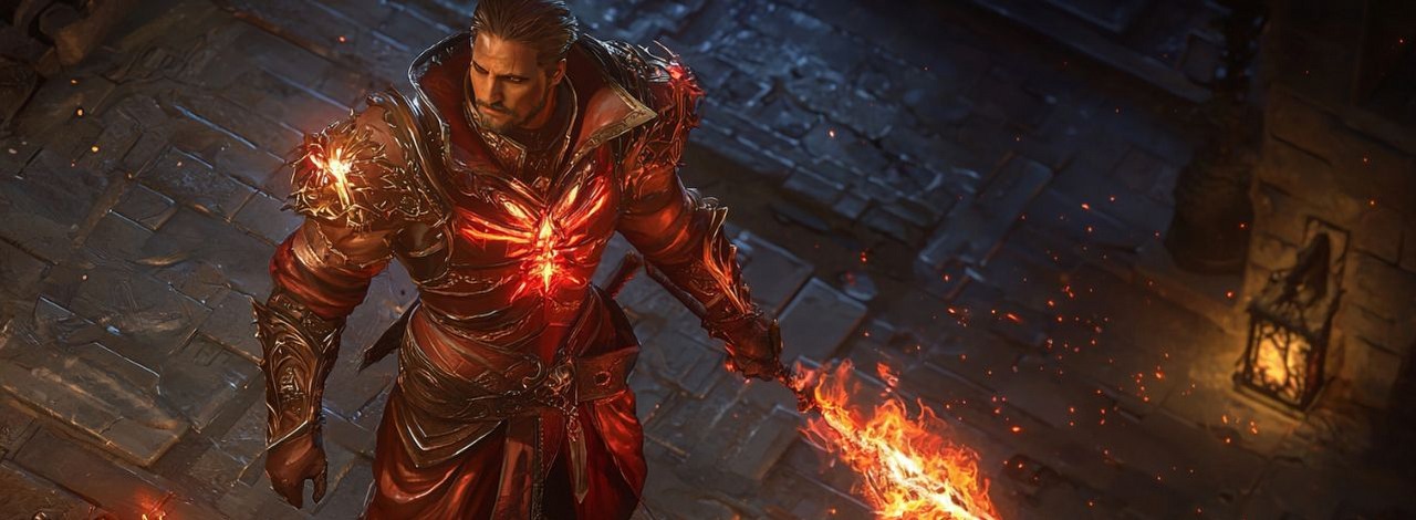 Gracz PoE 2 stworzył „nuklearny” build, który zmiata przeciwników z powierzchni ziemi. Nie powinniście go jednak naśladować, źródło grafiki: Midjourney.