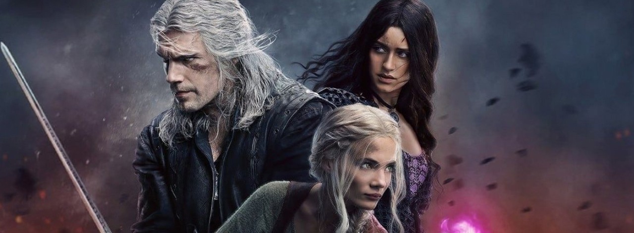 W 4. sezonie Wiedźmina Netflixa poznamy młodsze wersje przyjaciół Geralta. Kto wcieli się w Cahira i Milvę w retrospekcjach w serii fantasy?, źródło grafiki: Wiedźmin, Lauren Schmidt Hissrich, Netflix, 2019.