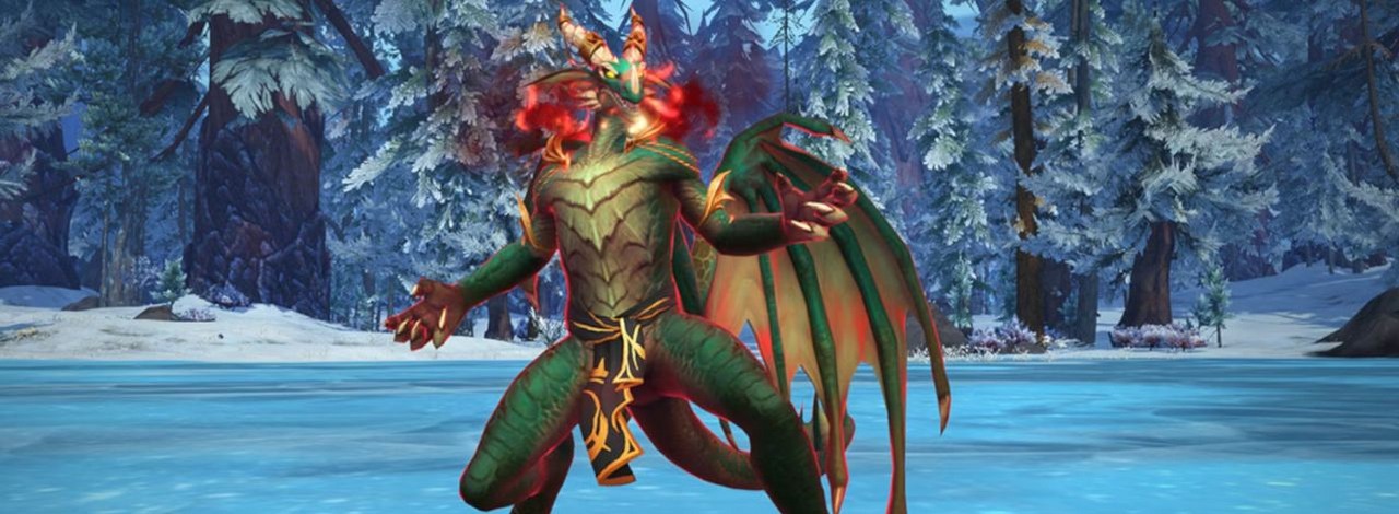 Jedną klasą z WoW-a nie gra prawie nikt, a powodem może być po prostu jej zbyt głupkowaty wygląd, źródło grafiki: Blizzard Entertainment.