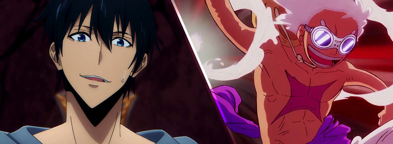 Solo Leveling i One Piece nie dały rady. Oto najbardziej pożądane anime 2024 roku, źródło grafiki: Solo Leveling, Shunsuke Nakashige, A-1 Pictures, 2024 / One Piece, Toei Animation, 1999.