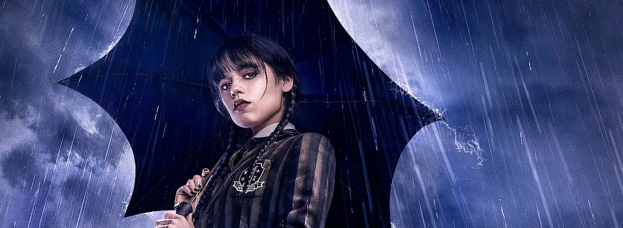 Wednesday sezon 2 - kiedy na Netflix? Jest data premiery nowej odsłony serialowego hitu z Jenną Ortegą, źródło grafiki: Wednesday, Tim Burton, Netflix, 2022.