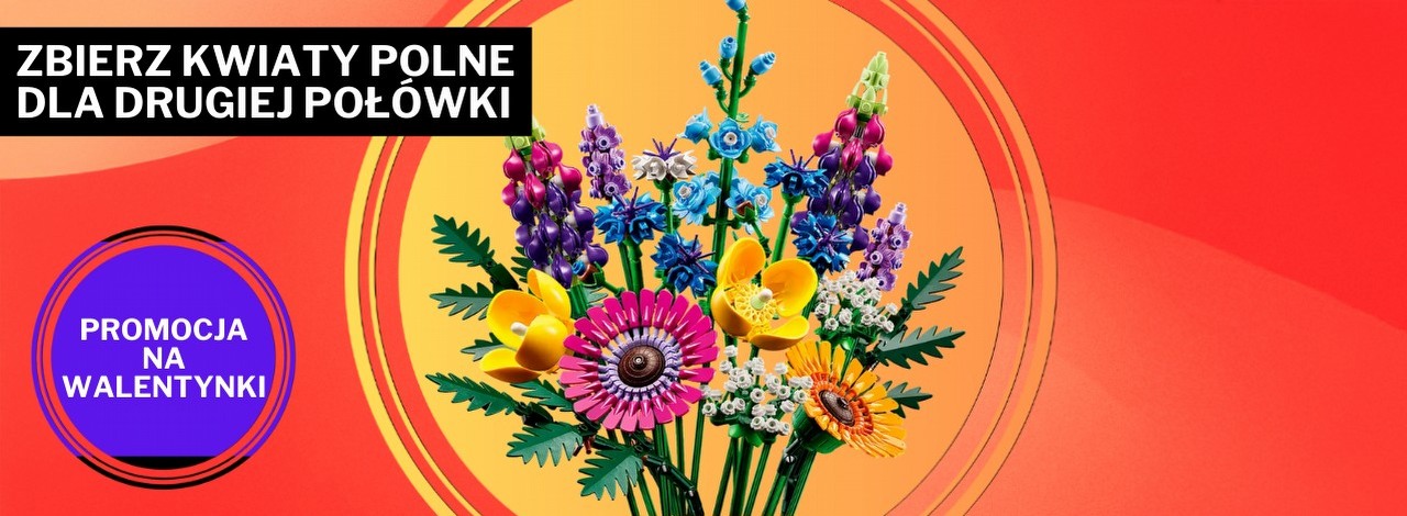 Kwiatki LEGO zamiast prawdziwych? Uwierz mi, żona, dziewczyna czy kochanka - każda będzie zachwycona, źródło grafiki: LEGO; materiały promocyjne.