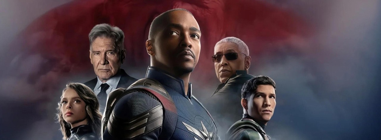 Captain America: Brave New World (Kapitan Ameryka 4) - czy jest scena po napisach?, źródło grafiki: Kapitan Ameryka 4, Julius Onah, Marvel, 2025.