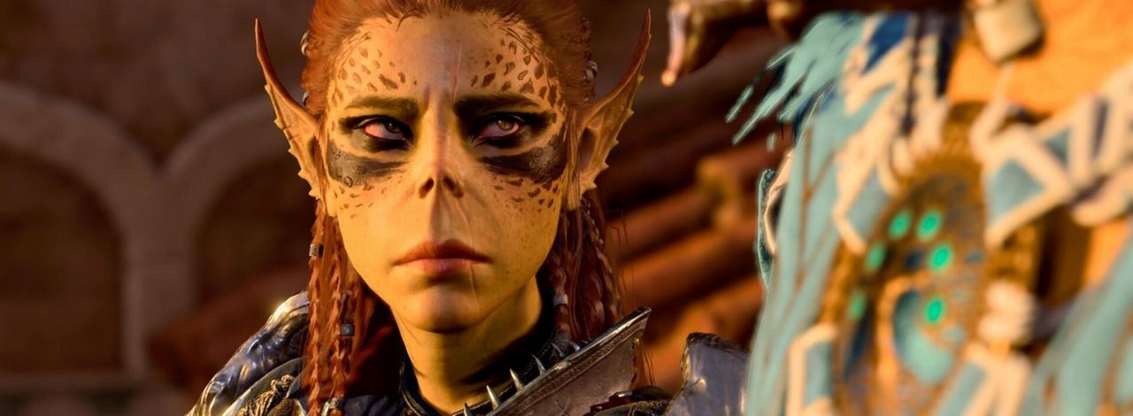 Aktorka grająca Lae'zel w Baldur's Gate 3 starała się także o inne role, na przykład Astariona, źródło grafiki: Larian Studios.