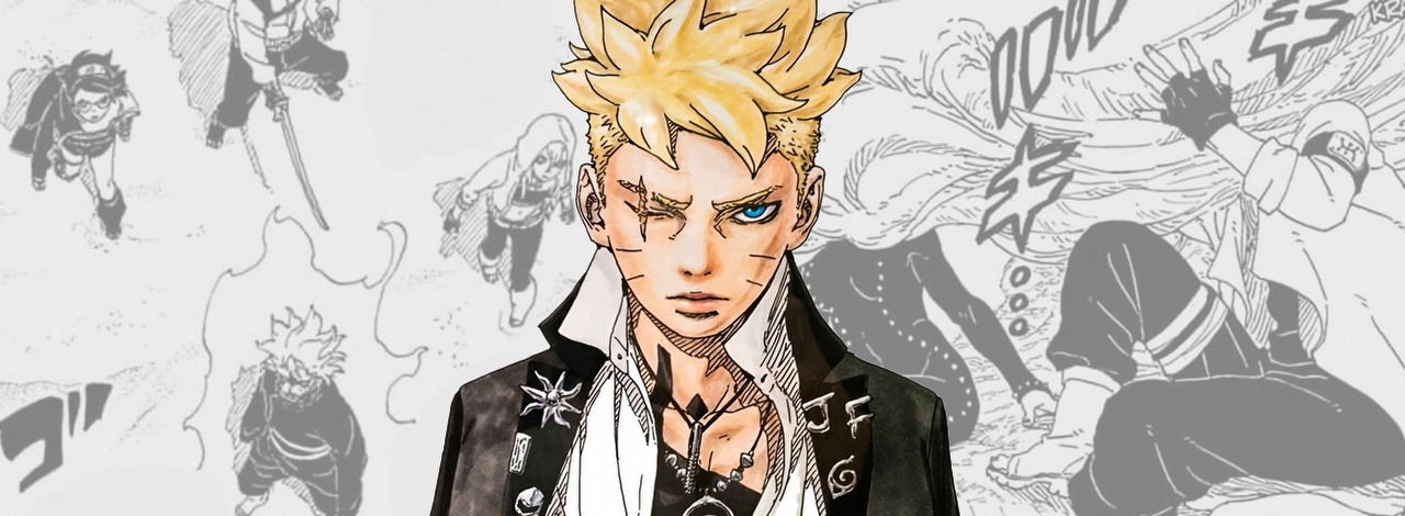 „Jest głupi jak but”. Po 19. rozdziale Boruto: Two Blue Vortex fani zaczęli wątpić w predyspozycje tej postaci do bycia ninja, źródło grafiki: Boruto: Two Blue Vortex, Masashi Kishimoto i Mikio Ikemoto, Shueisha, 2023.