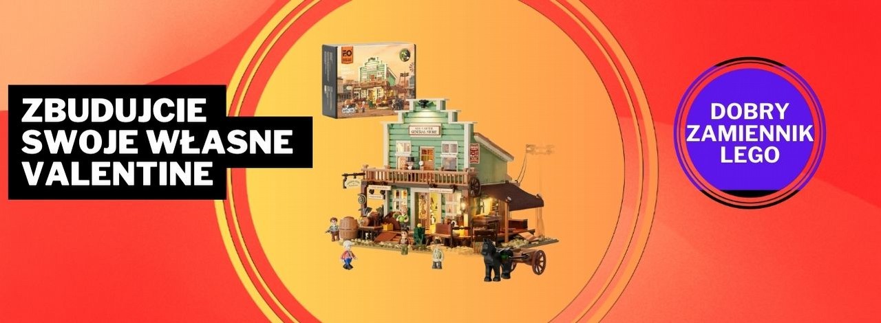 Te klocki przywołują wspomnienia z RDR 2. LEGO przydałby się taki westernowy zestaw, źródło grafiki: Funwhole.