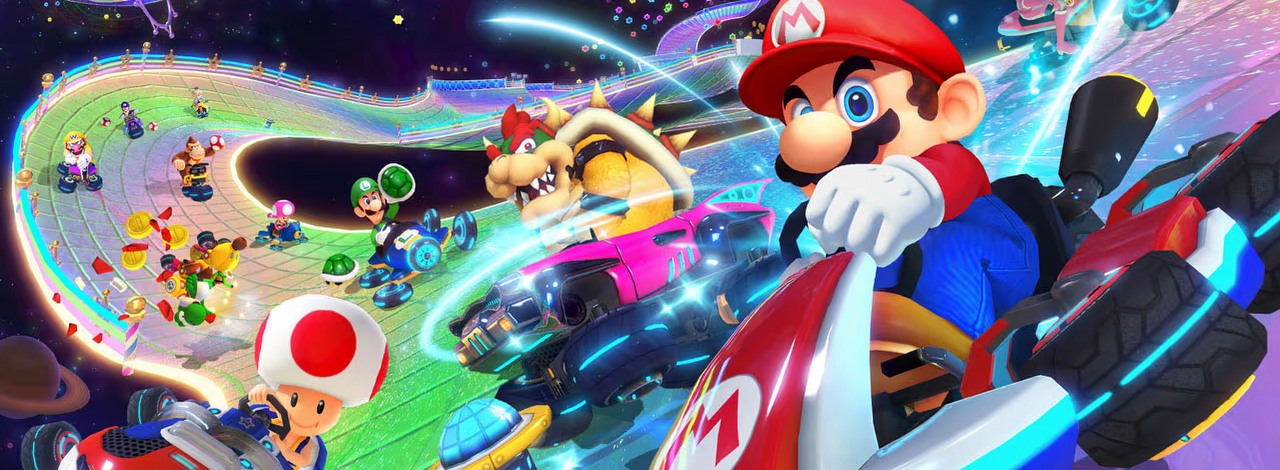 Dorośli fani Mario Kart mogą szykować portfele. LEGO stworzyło duży zestaw z klasycznym gokartem, źródło grafiki: Nintendo.