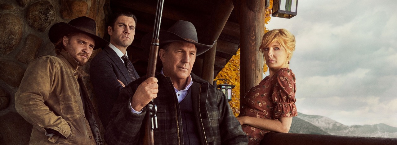 Kiedy 5. sezon Yellowstone na Netflix? Sprawdzamy, gdzie obejrzeć finałowe odcinki głównej serii skupionej na rodzinie Duttonów, źródło grafiki: Yellowstone, Taylor Sheridan, Paramount, 2018.