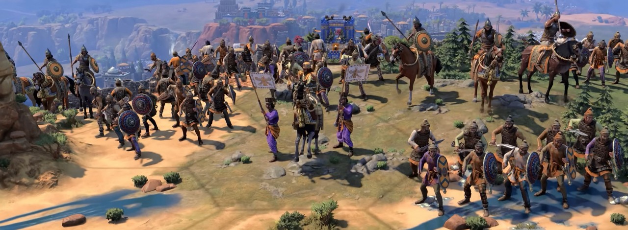 Prawie cały świat znalazł jakąś reprezentację w Civilization 7. Polska jest w niechlubnej mniejszości, źródło grafiki: Firaxis Games.