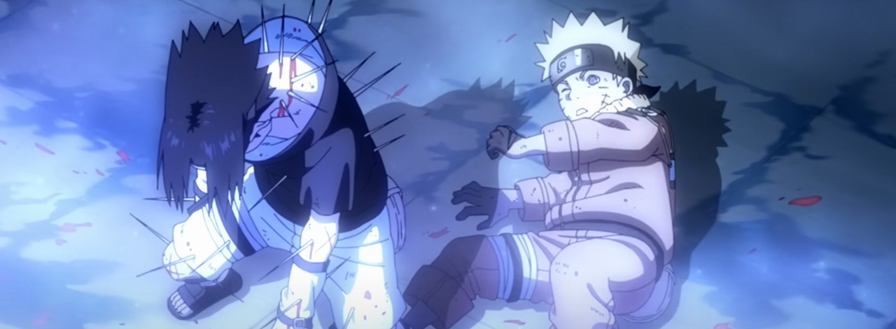„Ludzie zapominają, że Sasuke poświęcił życie, by go uratować”. Naruto miał zdrowsze przyjaźnie, ale fani za absurd uważają zdanie, że któraś była silniejsza, źródło grafiki: Naruto, Studio Pierrot, 2002.