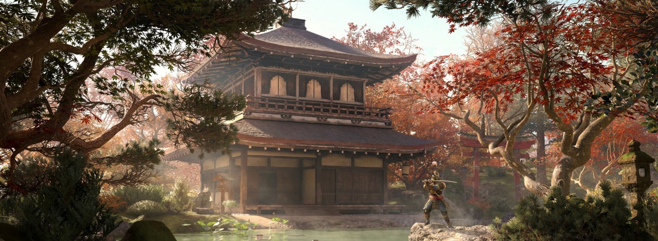 Gracz porównał zdjęcia z pobytu w Japonii z tym samym miejscem w AC Shadows. Twórcy przyłożyli się do projektu lokacji, źródło grafiki: Ubisoft.