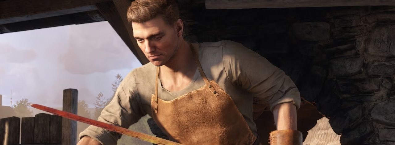 W Kingdom Come 2 można grać mnichem rodem z klasycznego RPG. Parowanie ciosów mieczem gołymi rękami to standard, źródło grafiki: Warhorse Studios.