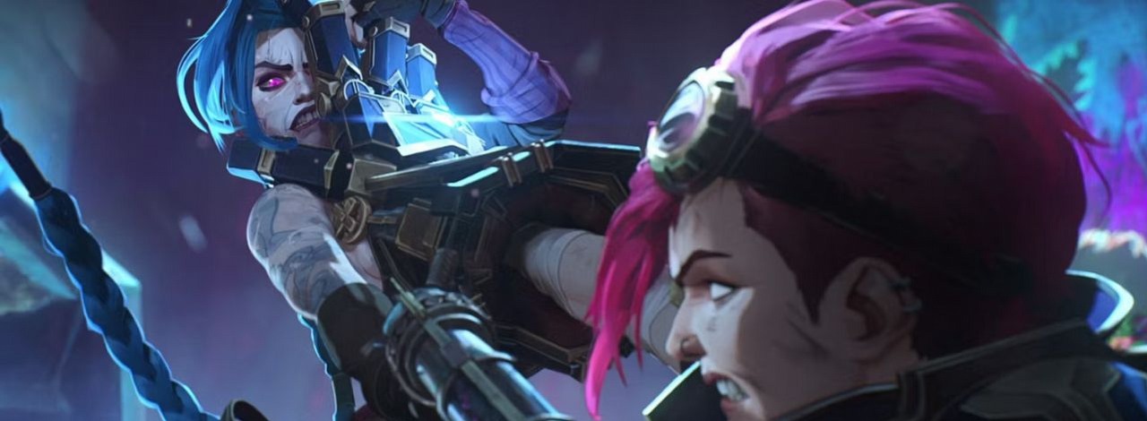 Prawie 50% przedstawicieli Gen Z woli pracować w domu, bo w przeciwnym razie nie mogliby oglądać ulubionych seriali Netflixa na boku, źródło grafiki: Arcane, Christian Linke, Netflix, 2021-2024.