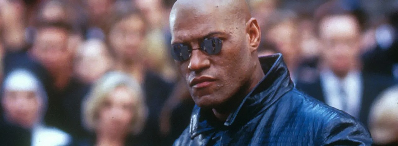 Stary Morfeusz mógł powrócić w Matrix 4, ale został odrzucony. Winna temu może być gra MMO, która została zamknięta 16 lat temu, źródło grafiki: Matrix, Lana i Lilly Wachowski, Warner Bros. Pictures, 1999.