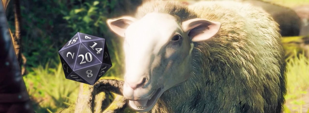 Tego sojusznika w Baldur's Gate 3 na pewno nie spotkaliście. To owca rzucająca czary, której przyzwanie jest prawdziwą sztuką, źródło grafiki: Larian Studios.