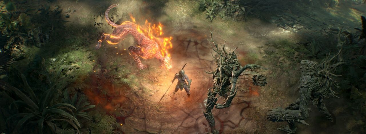 Roadmapa Diablo 4 może potwierdzać na kim skupi się kolejny dodatek. Sztandar nawiązuje do Vessel of Hatred, źródło grafiki: Blizzard Entertainment.