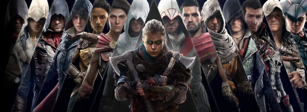 Cały rozwój marki Assassin's Creed na jednej grafice. Chyba nie starczyłoby wam życia, by wszystko nadrobić, źródło grafiki: Ubisoft.