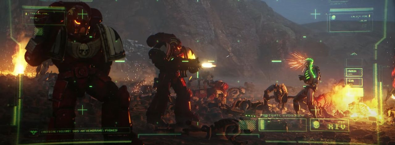 Tak mogłoby wyglądać intro z kultowego Dawn of War Dark Crusade, gdyby RTS powstał dzisiaj. Rozbudziło apetyt fanów na remaster, źródło grafiki: Artur Ahiyarov.