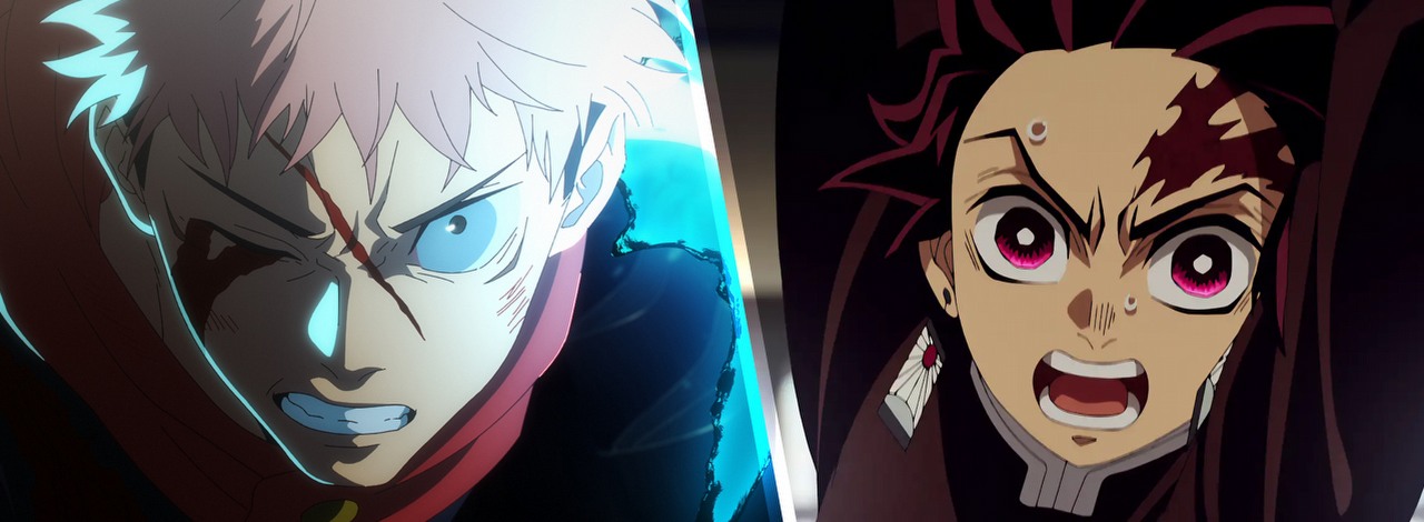 „Dawne piętno prawie zniknęło”. Anime już nie jest hobby wyłącznie dla „geeków” zdaniem prezesa MyAnimeList, źródło grafiki: Jujutsu Kaisen, MAPPA, 2023 / Demon Slayer: Kimetsu no Yaiba, Haruo Sotozaki, Ufotable, 2019.