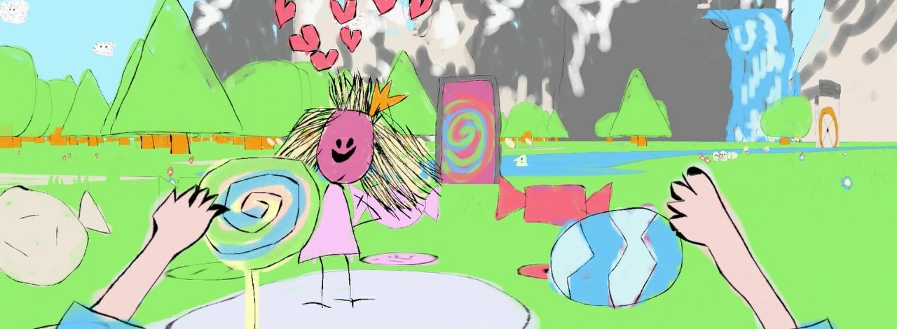 Deweloper zamienia rysunki swojej 4-letniej córki w grę, która „szanuje pieniądze i czas graczy”, źródło grafiki: Artur Latkovsky.