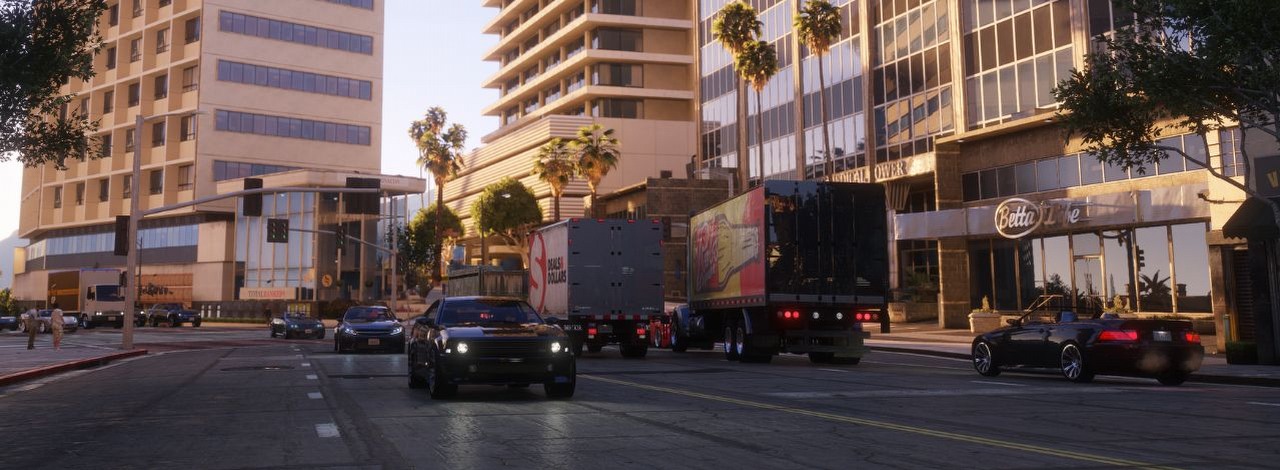 Moderzy poprawili grafikę GTA 5 do poziomu, w którym wygląda jak pełnoprawny remaster. „To szalone, że to jest darmowe”, źródło grafiki: Razed Mods.