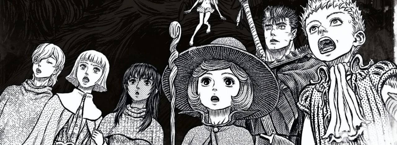 Kultowy Berserk może doczekać się gry planszowej. W zestawie pojawią się także figurki znanych postaci z mangi, źródło grafiki: Monolith Board Games.