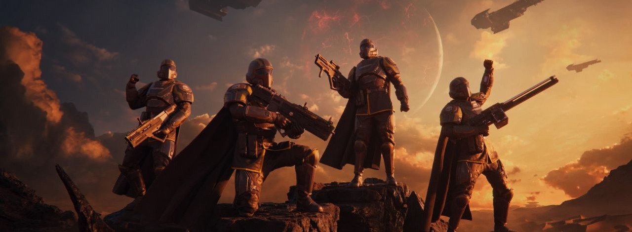 Prezydent Super Ziemi w Helldivers 2 zginął bohatersko broniąc stolicy. W grze dzieją się teraz niesamowite rzeczy, źródło grafiki: Arrowhead Game Studios.