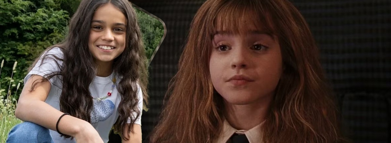 Wideo z Arabellą Stanton pokazuje, czemu jest idealna do roli Hermiony. J.K. Rowling zabrała głos w sprawie nowej obsady Harry'ego Pottera, źródło grafiki: HBO / Harry Potter i Kamień Filozoficzny, Chris Columbus, Warner Bros. Pictures, 2001.