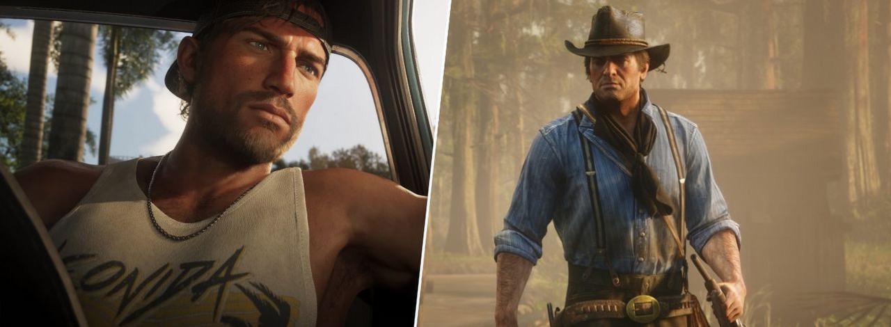 Fani znaleźli kolejny detal w trailerze GTA 6 sugerujący, że to ten sam świat, który przemierzaliśmy w Red Dead Redemption, źródło grafiki: Rockstar Games.