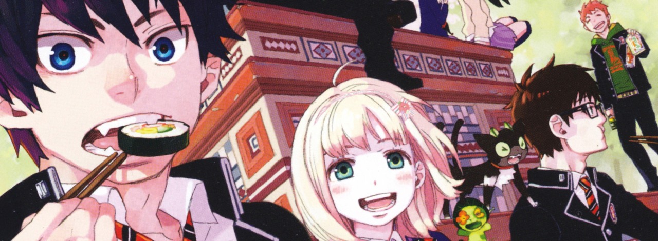 Po 16 latach fani przebojowego shonena wreszcie doczekali się emocjonalnego wyznania uwielbianej pary, źródło grafiki: Ao no Exorcist, Kazue Kato, Shueisha, 2009.