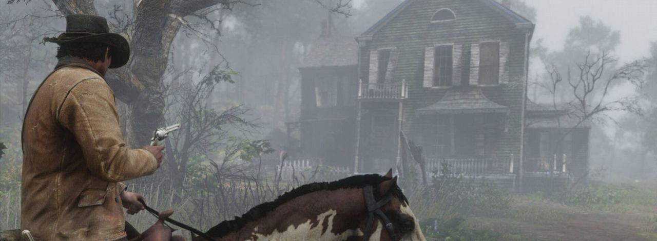 Dziwny niebieski człowiek w RDR2 wbrew pozorom ma wytłumaczenie. Niebieska rodzina naprawdę żyła na Dzikim Zachodzie, źródło grafiki: Rockstar Games.