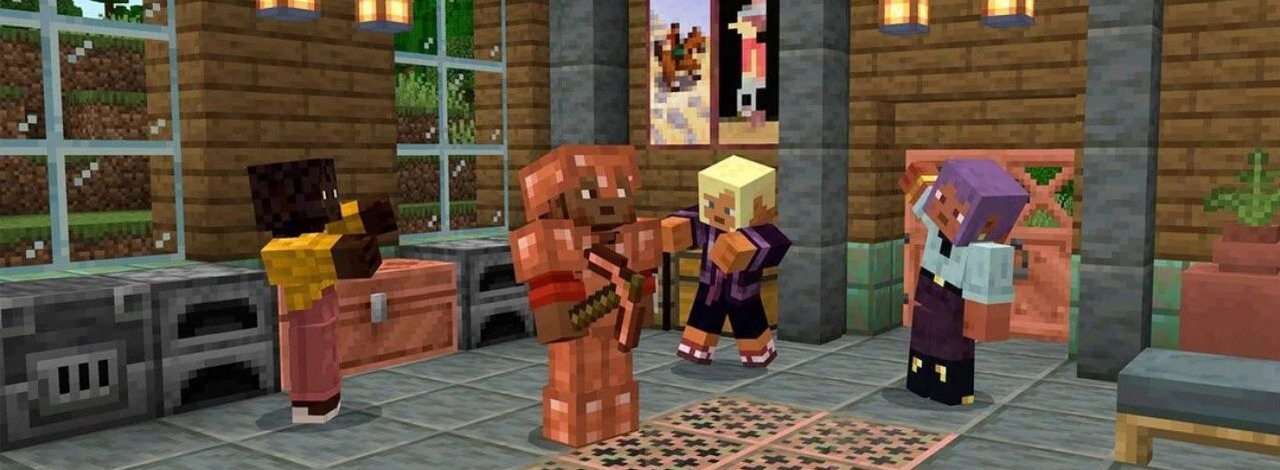 Lata po tym, gdy został odrzucony, Copper Golem w końcu trafi do Minecrafta. Gracze świętują powrót porzuconego moba, źródło grafiki: Mojang Studios.