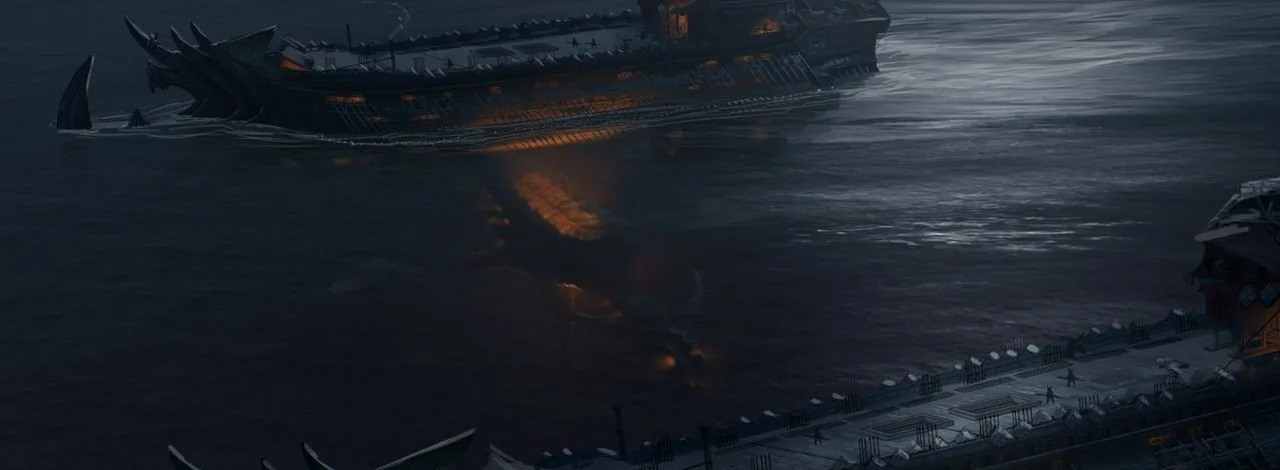 Siedziba drużyny w Dragon Age Veilguard mogła wyglądać drastycznie inaczej. Projektant pokazał „żyjącą” łódź podwodną, źródło grafiki: EA/ BioWare.