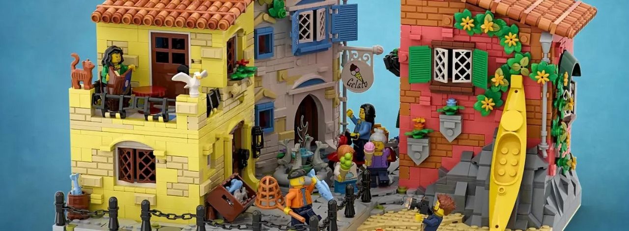 LEGO wkrótce zabierze nas na włoską riwierę. Wyciekły zdjęcia i informacje o nowym klimatycznym zestawie, źródło grafiki: Galaxy333 / Lego Ideas.