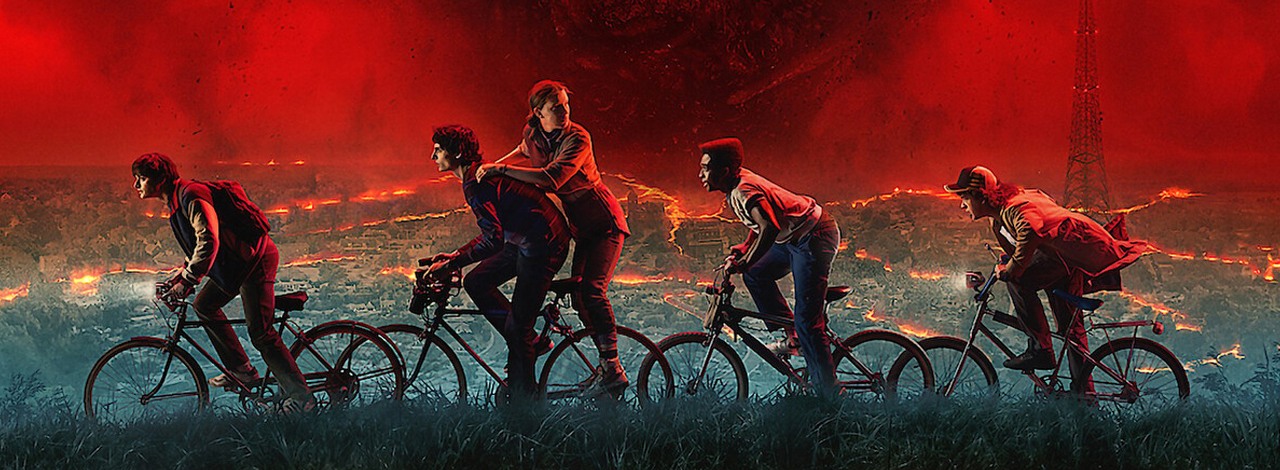 „Nie interesuje mnie oglądanie czegokolwiek nowego”. Problem Stranger Things i innych współczesnych seriali doprowadził do tego, że widzowie wolą stare hity, źródło grafiki: Stranger Things, The Duffer Brothers, Netflix, 2016.