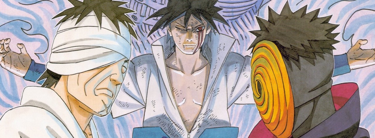 Po 2 rozdziałach mangi Masashi Kishimoto zrozumiał swój błąd i wprowadził poprawki do tej postaci z Naruto, źródło grafiki: Naruto, Masashi Kishimoto, Shueisha, 1999.