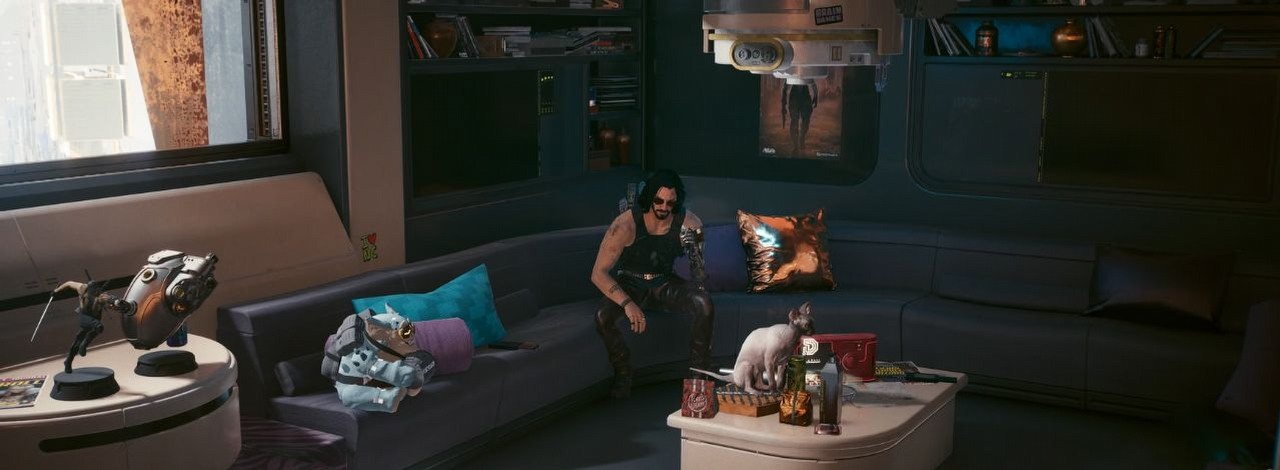Gracze coraz bardziej zmieniają Cyberpunka 2077 w symulator życia, więc teraz w grze może grozić wam nie tylko Arasaka, ale i eksmisja, źródło grafiki: CD Projekt RED.