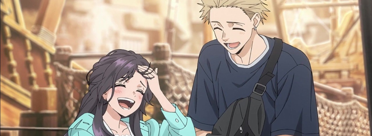 Za 6 dni na Netflixie zobaczymy wyczekiwane anime. Trafi do nas ze sporym opóźnieniem, źródło grafiki: Kaoru i Rin: Rozkwitając z tobą, CloverWorks, 2025.