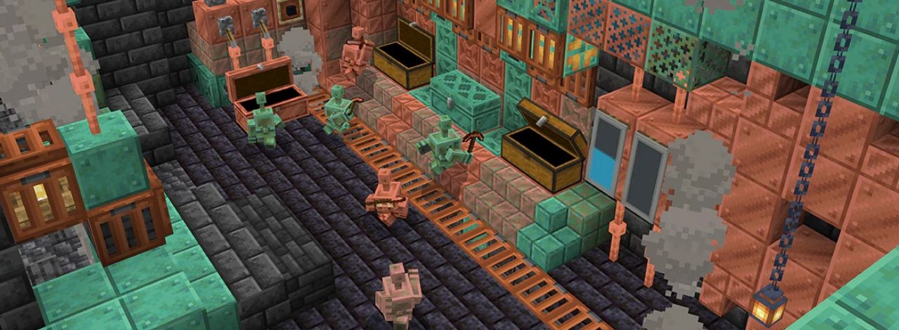 Ktoś z tłumaczy Minecrafta strollował twórców i zostawił w sandboksie obraźliwy element. Gracze mogą się nieźle zdziwić, źródło grafiki: Mojang Studios.